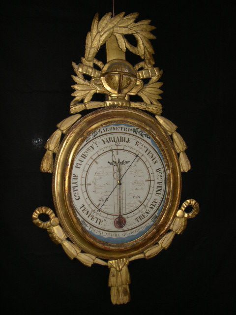 Baromètre Médaillon Louis XVI