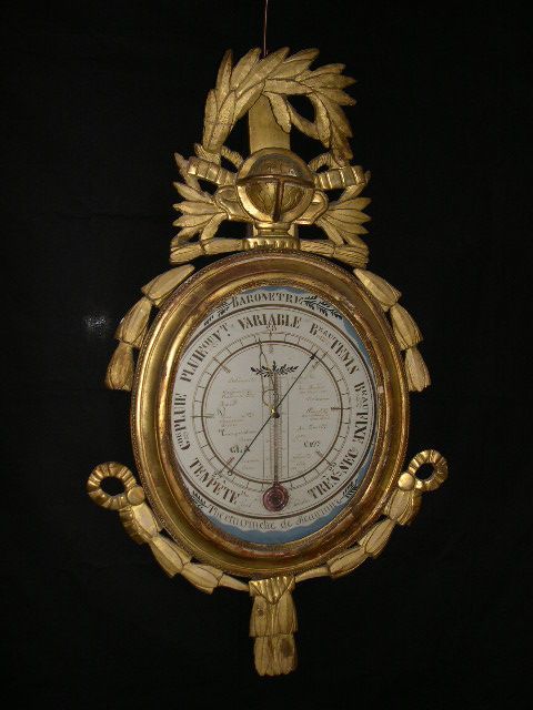 Baromètre Médaillon Louis XVI